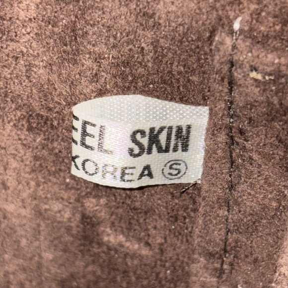 Genuine Luxury EEL Skin Purse w/ Strap Converts to Clutch Bag - Picture 9 of 15